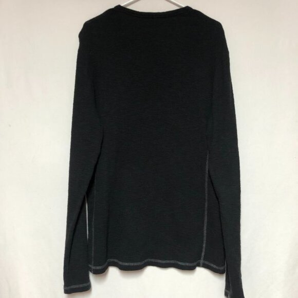 Guess Dark Grey Casual Long Sleeve Top Size XL - Picture 2 of 11